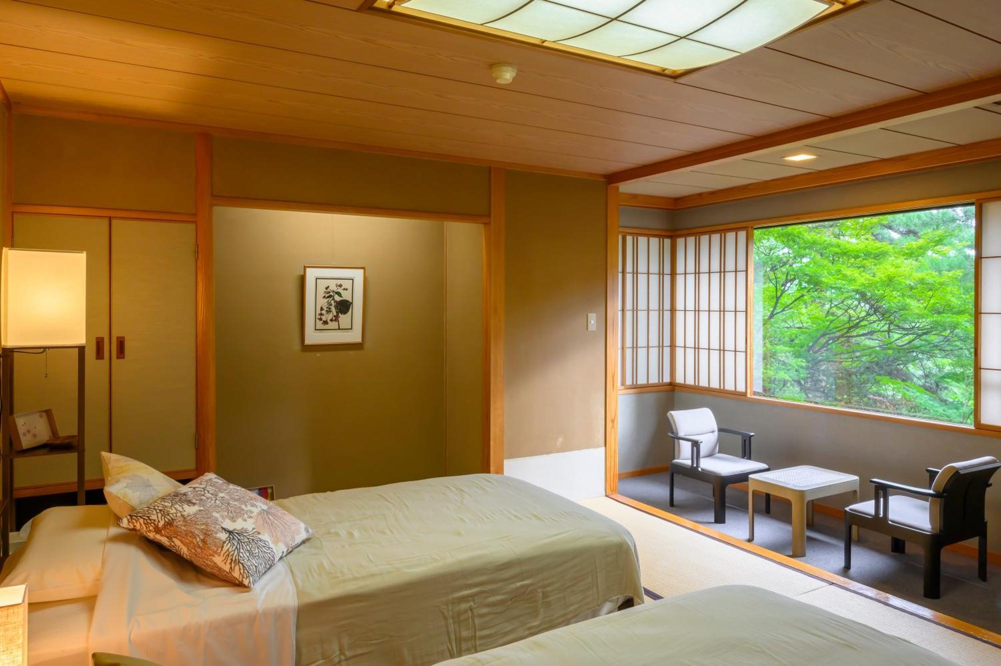 Senkeien Tsukioka Hotel Kaminoyama Eksteriør billede