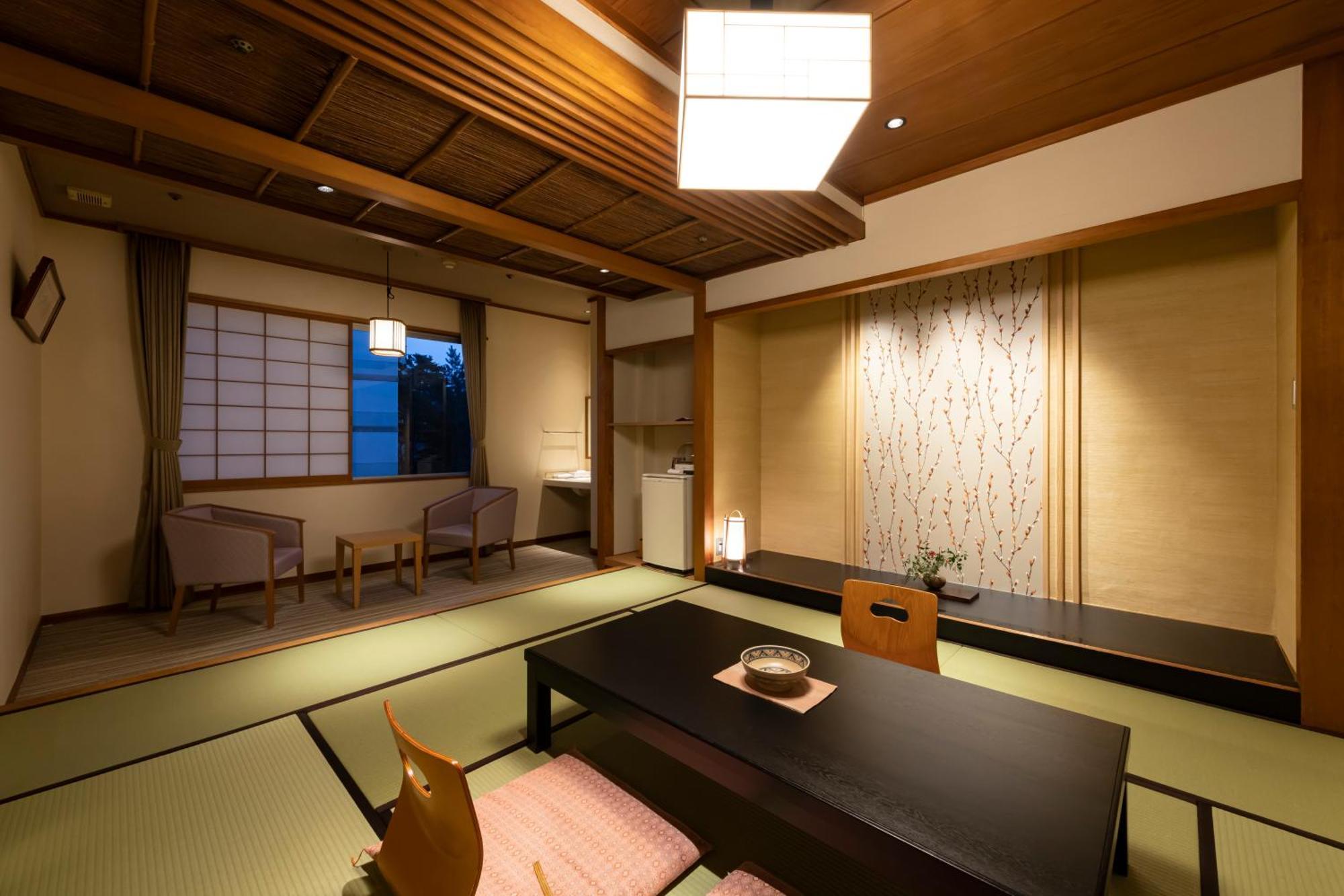 Senkeien Tsukioka Hotel Kaminoyama Eksteriør billede
